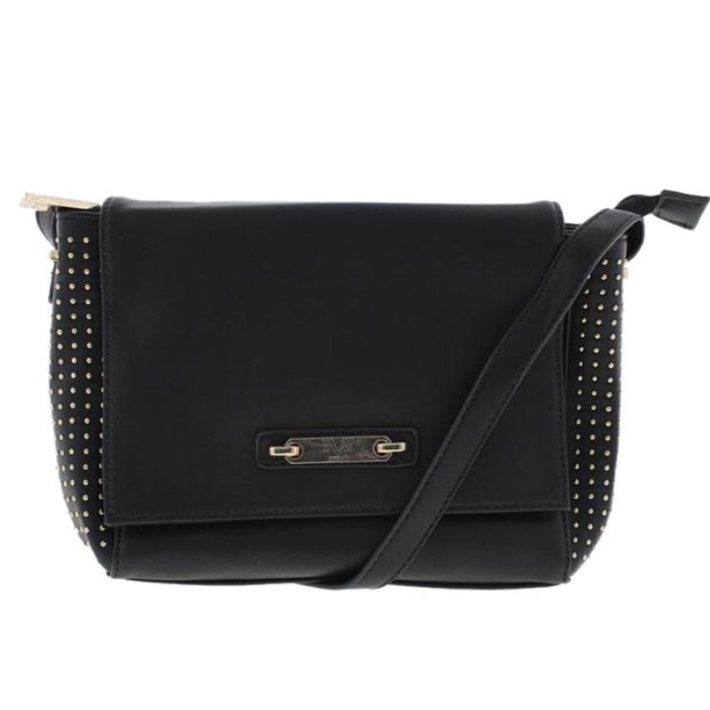 Versace 1969 Tan Studded Crossbody Handbag Purse S